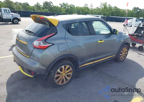 2016 Nissan Juke Sv из США, поврежденный, VIN JN8AF5MV0GT651146